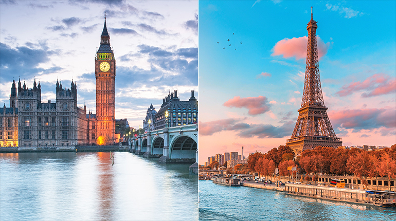 London & Paris